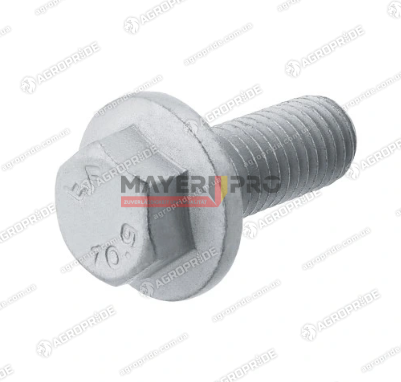 Болт DIN 6921 M16x35 10,9 цинк платковий - 1
